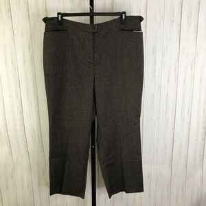 Maggie Barnes Brown Tweed‎ Dress Pants 20WP